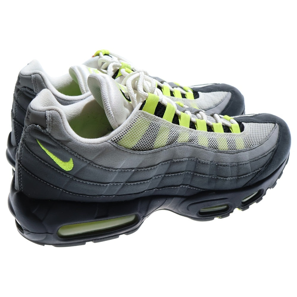 NIKE(ナイキ) AIR MAX 95 OG NEON YELLOW CT1689-001 エアマックス イエローグラデ ローカットスニーカー グレー/イエロー US10.5/28.5cm