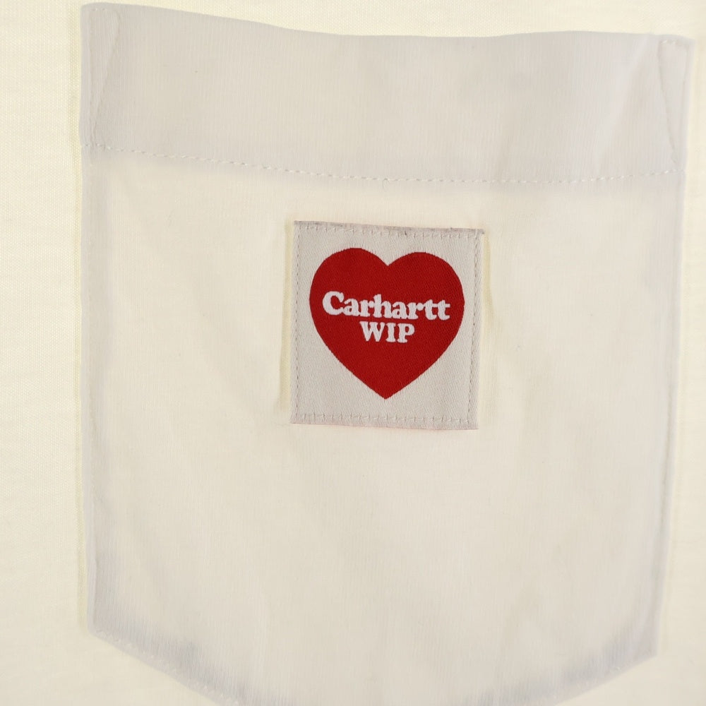 Carhartt WIP(カーハート ダブリューアイピー) POCKET HEART LOGO T-SHIRT ポケット ハートロゴ ホワイト 80331.22TRHK000077.0323