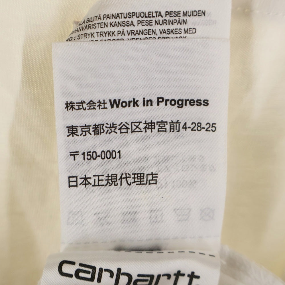 Carhartt WIP(カーハート ダブリューアイピー) POCKET HEART LOGO T-SHIRT ポケット ハートロゴ ホワイト 80331.22TRHK000077.0323