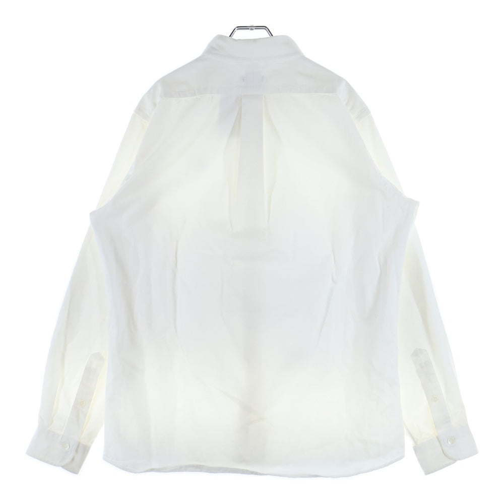HUMAN MADE(ヒューマンメイド) 24SS PROTOTYPE TWILL BD SHIRT ハートロゴ プロトタイプ ツイル ボタンダウン 長袖シャツ ホワイト