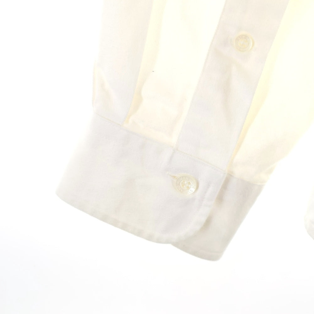 HUMAN MADE(ヒューマンメイド) 24SS PROTOTYPE TWILL BD SHIRT ハートロゴ プロトタイプ ツイル ボタンダウン 長袖シャツ ホワイト