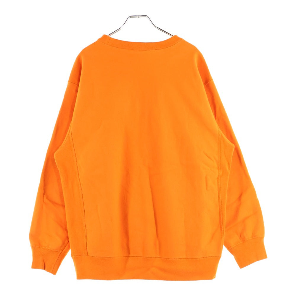 FTC(エフシーティー) FTCSEC LOGO CREW NECK クルーネック スウェット オレンジ
