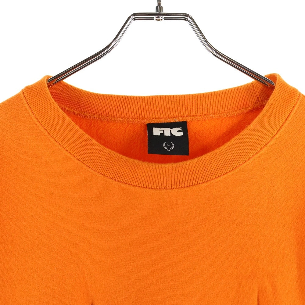 FTC(エフシーティー) FTCSEC LOGO CREW NECK クルーネック スウェット オレンジ