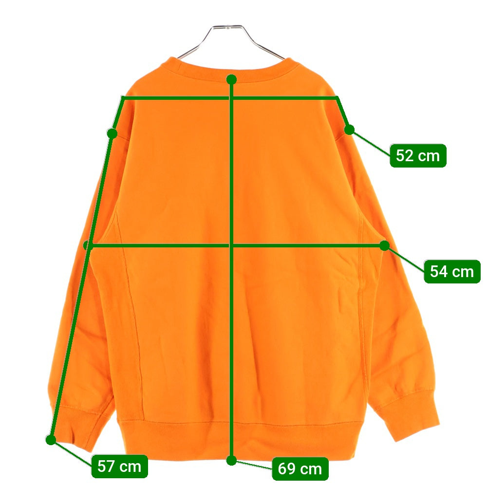 FTC(エフシーティー) FTCSEC LOGO CREW NECK クルーネック スウェット オレンジ