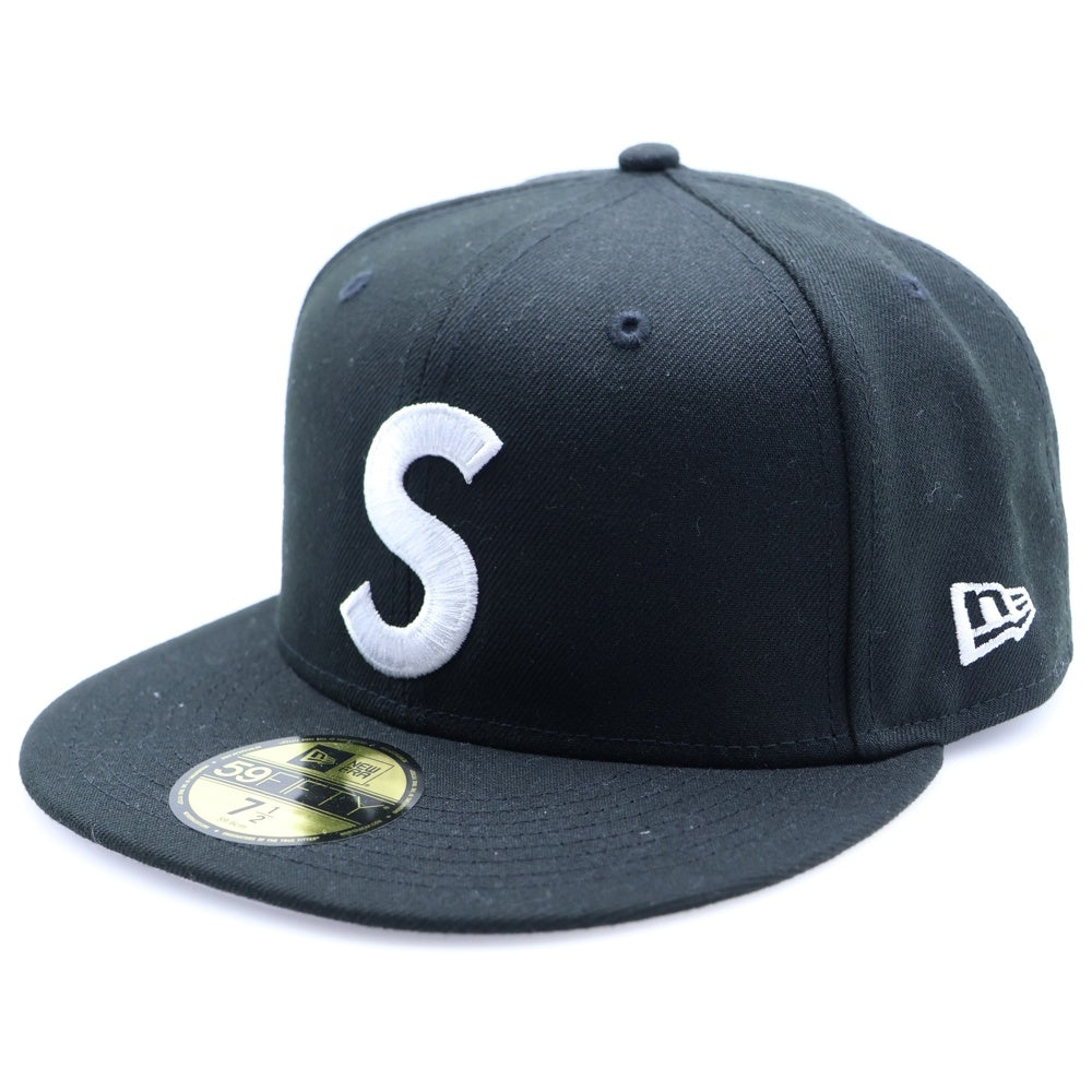SUPREME(シュプリーム) 23AW × NEW ERA JESUS PIECE S LOGO 6 PANEL ジーザスピース Sロゴ 刺繍 ブラック