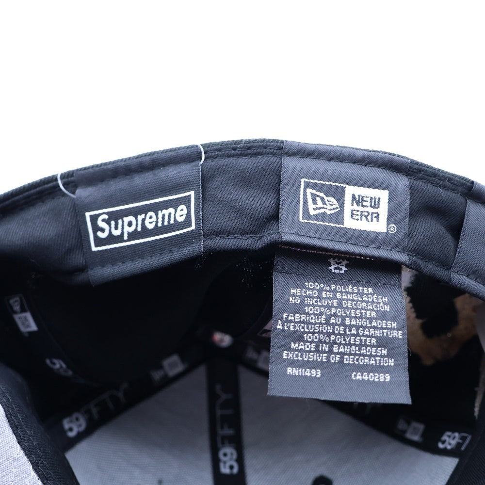 SUPREME(シュプリーム) 23AW × NEW ERA JESUS PIECE S LOGO 6 PANEL ジーザスピース Sロゴ 刺繍 ブラック