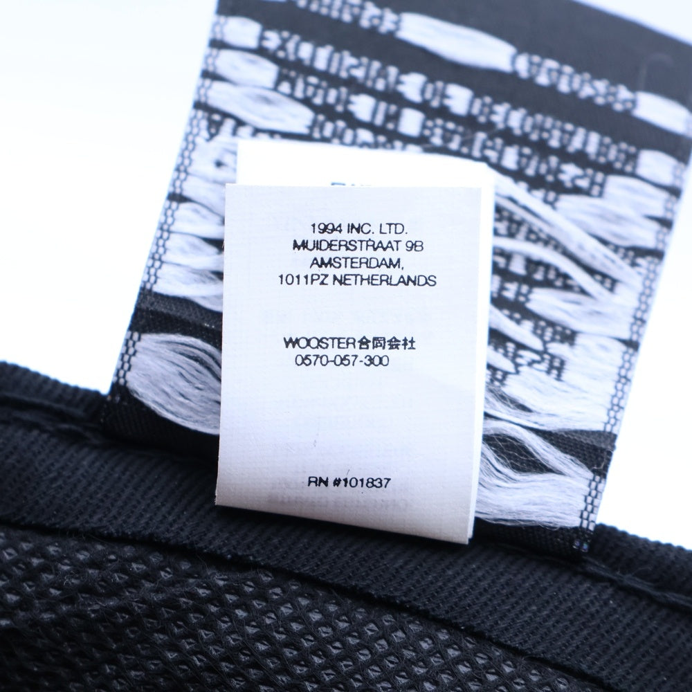 SUPREME(シュプリーム) 23AW × NEW ERA JESUS PIECE S LOGO 6 PANEL ジーザスピース Sロゴ 刺繍 ブラック