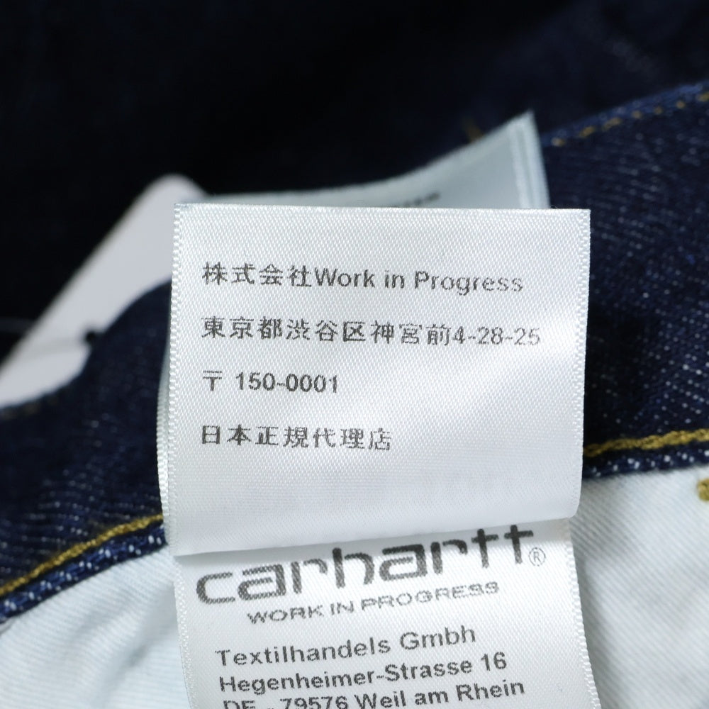 Carhartt WIP(カーハート ダブリューアイピー) DOUBLE KNEE PANT ダブルニーパンツ インディゴ I032699