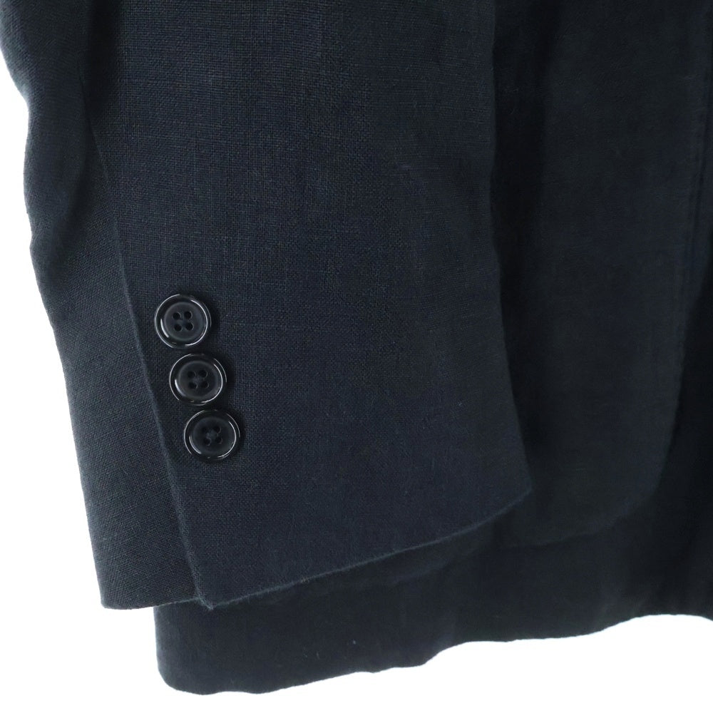 UNITED ARROWS(ユナイテッドアローズ) リネンテーラードジャケット ブラック 1122-110-6061