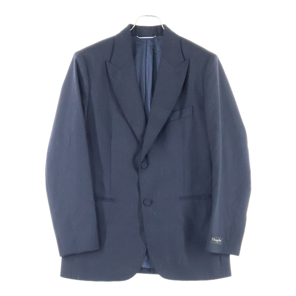 DIOR(ディオール) 23AW スラブ バージンウール スーツ ジャケット ネイビー 393C221A5852