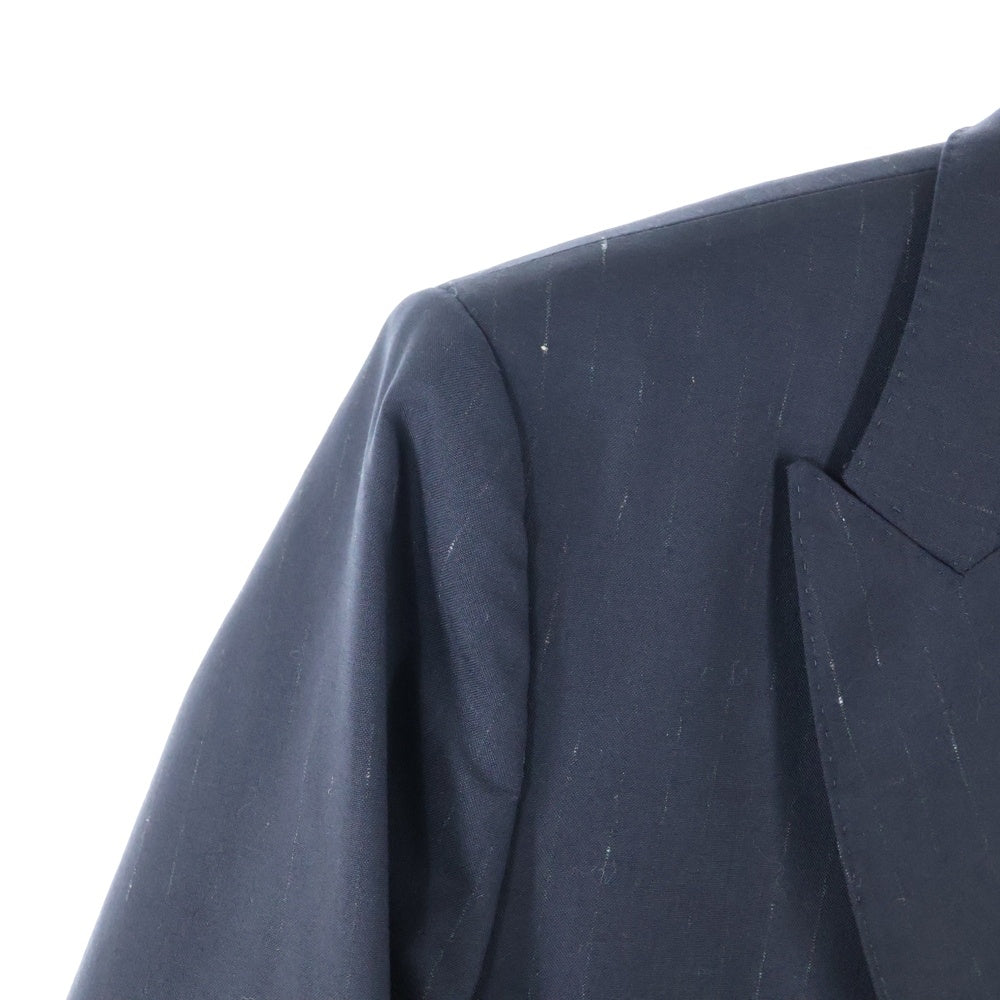 DIOR(ディオール) 23AW スラブ バージンウール スーツ ジャケット ネイビー 393C221A5852
