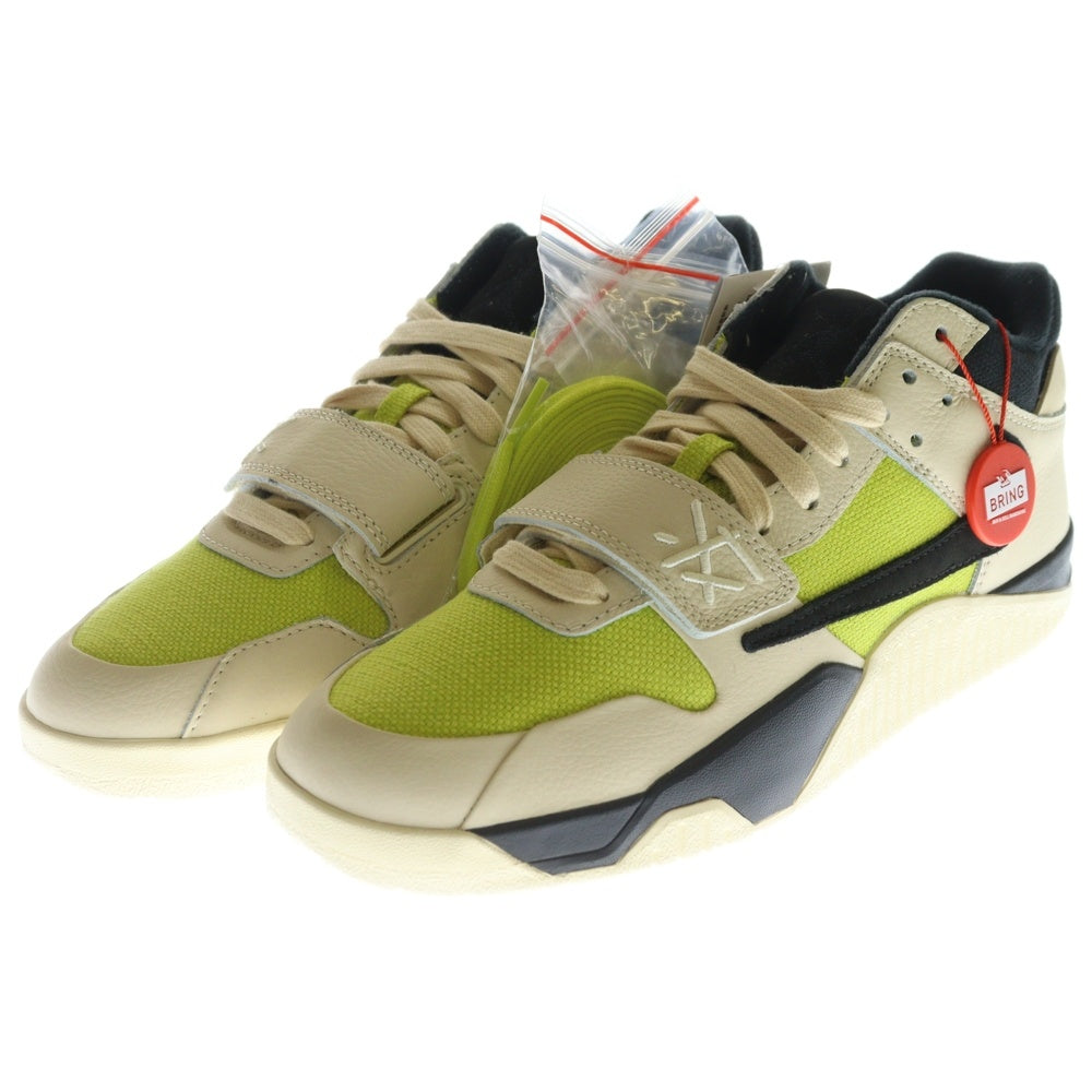 NIKE(ナイキ) ×TRAVISSCOTT JORDAN JUMPMAN JACK CJ1 T-Rexx Bright Cactus ジョーダン ジャンプマンジャック ブライトカクタス ローカットスニーカー US9/27cm FZ8117-102