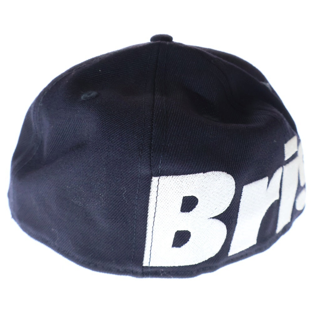 F.C.R.B./F.C.Real Bristol/FCRB(エフシーアールビー/エフシーレアルブリストル) × NEWERA EMBLEM 59FIFTY CAP ニューエラ エンブレム キャップ 帽子 ブラック