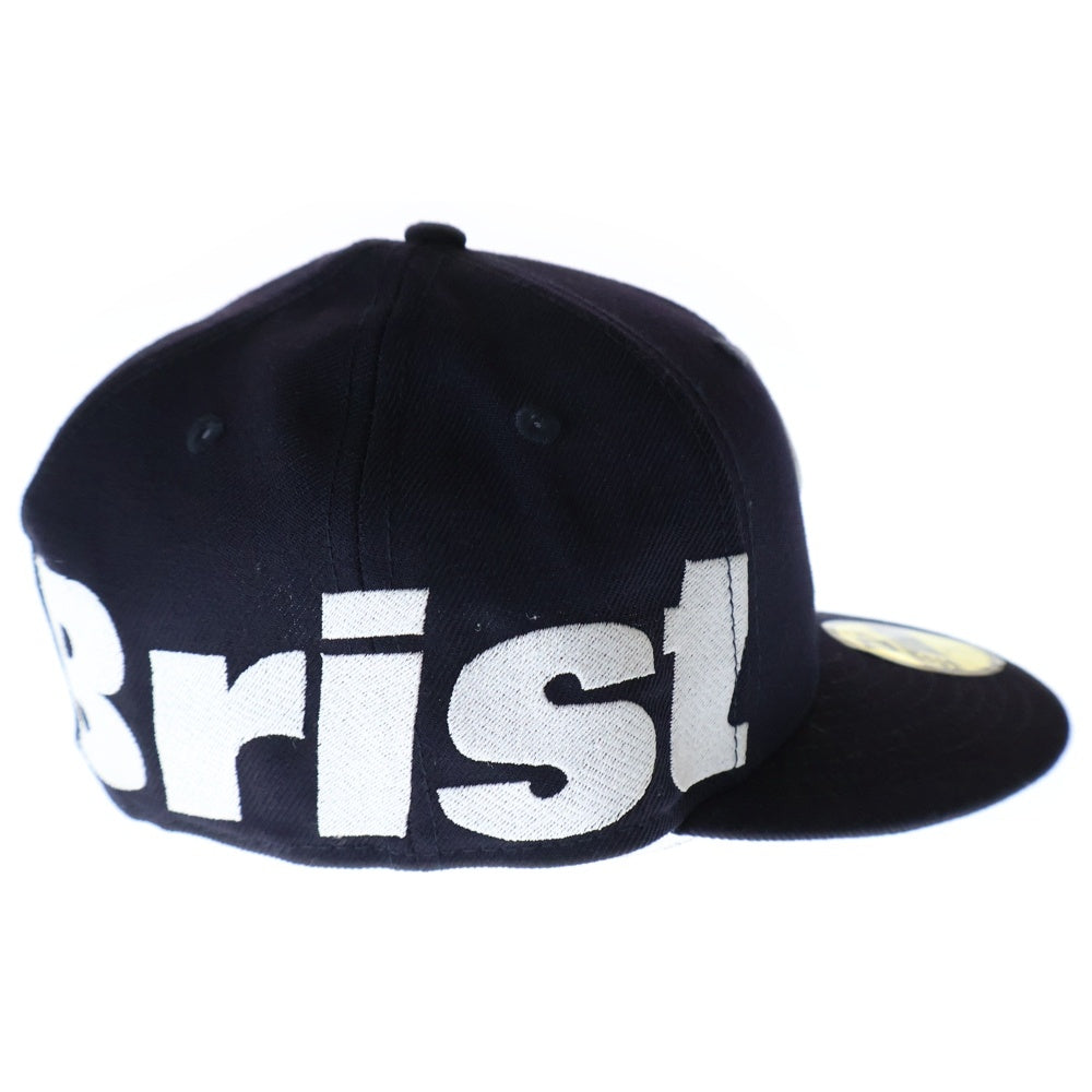 F.C.R.B./F.C.Real Bristol/FCRB(エフシーアールビー/エフシーレアルブリストル) × NEWERA EMBLEM 59FIFTY CAP ニューエラ エンブレム キャップ 帽子 ブラック
