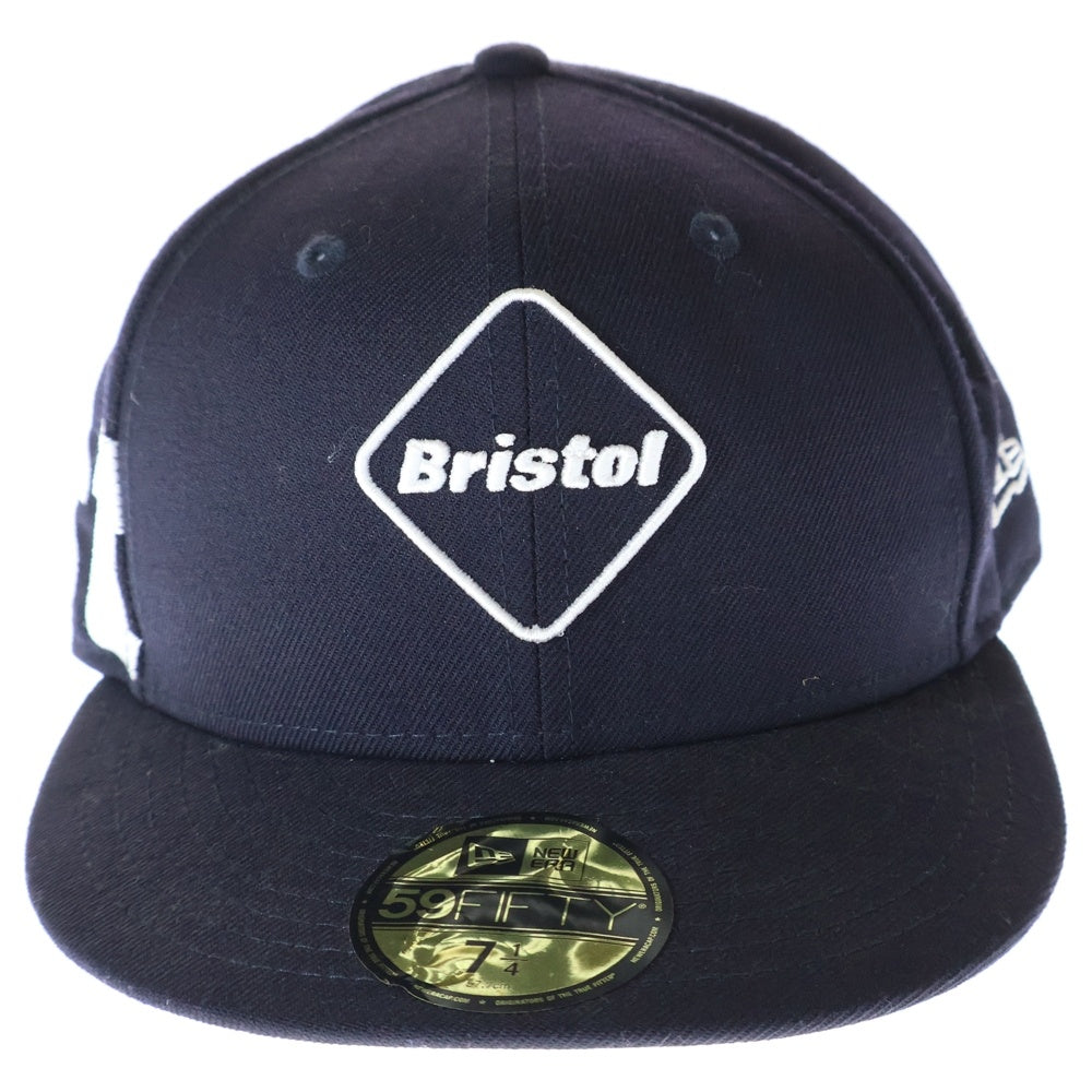 F.C.R.B./F.C.Real Bristol/FCRB(エフシーアールビー/エフシーレアルブリストル) × NEWERA EMBLEM 59FIFTY CAP ニューエラ エンブレム キャップ 帽子 ブラック