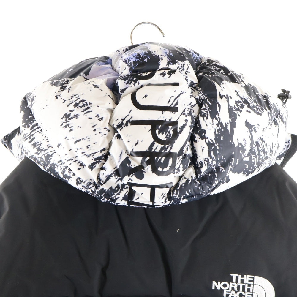 SUPREME(シュプリーム) 17AW ×THE NORTH FACE Mountain Baltoro Jacket ザノースフェイス マウンテンバルトロジャケット 雪山 ブルー/ホワイト ND91701I