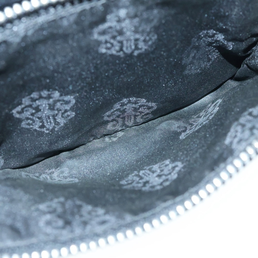CHROME HEARTS(クロムハーツ) Big Spoon Wallet ビッグスプーンレザーウォレット 2つ折り財布 コンパクトウォレット ブラック