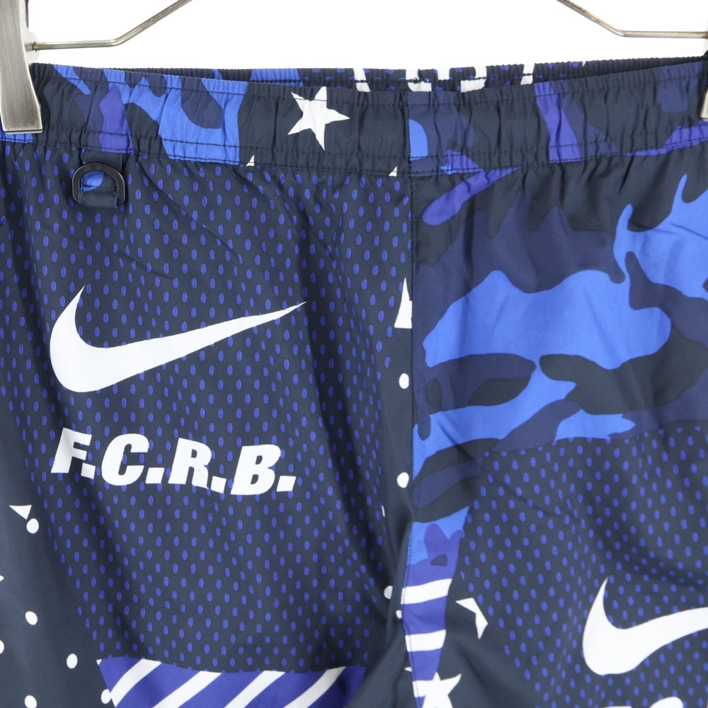 NIKE(ナイキ) × FCRB WOVEN PRACTICE SHORTS ウーブンプラクティスショーツ ハーフパンツ ブルー 823122-450