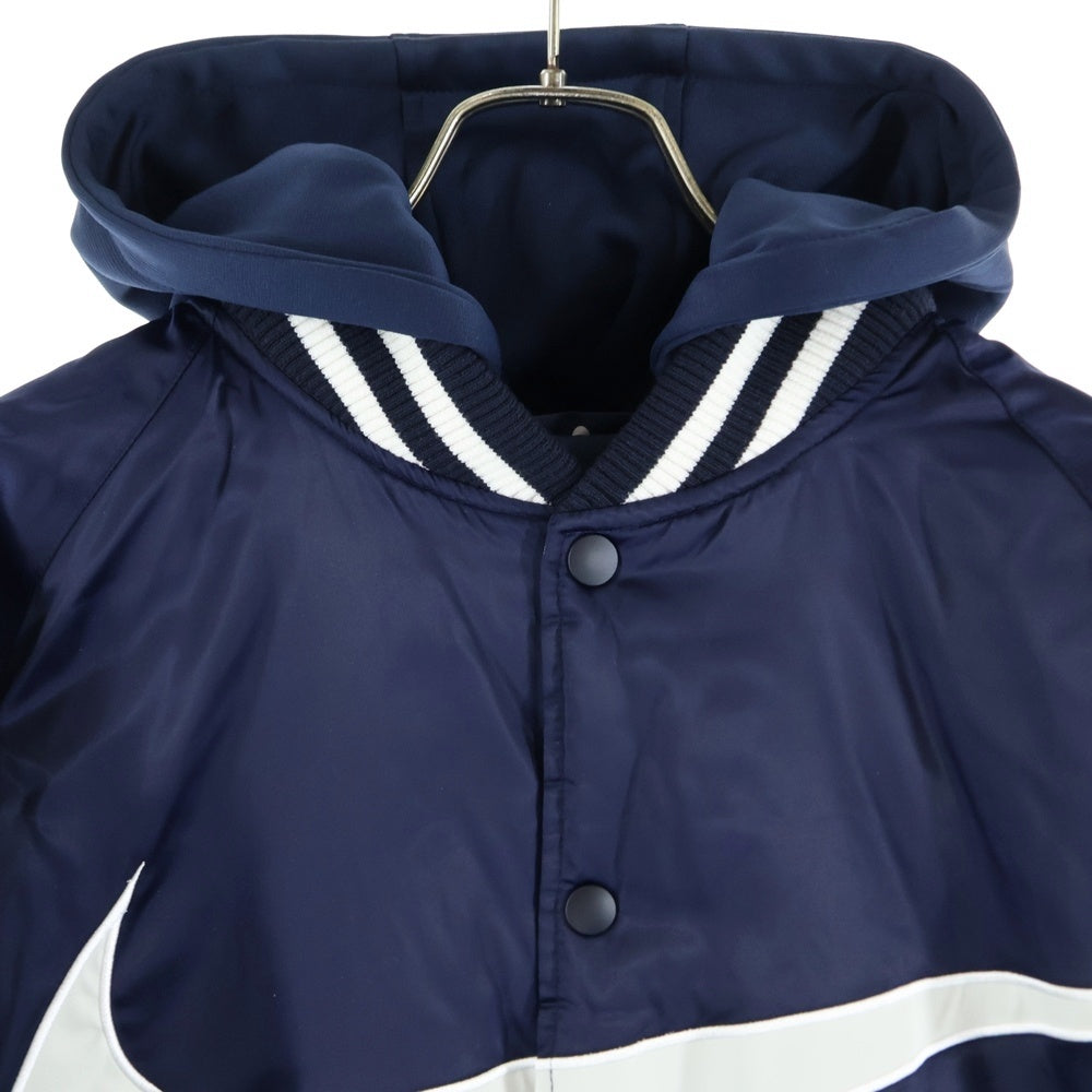 NIKE(ナイキ) 15AW × FCRB RIVERSIBLE STADIUM JACKET リバーシブルスタジアムジャケット スタジャン ネイビー 789533-450