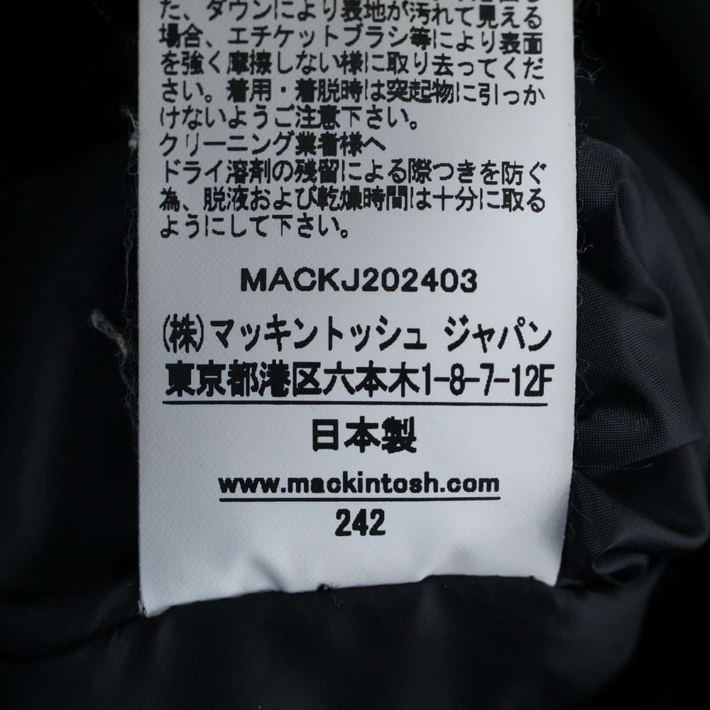 MACKINTOSH(マッキントッシュ) 24AW RAINTEC SKYE PARKA DOWN GTSダウンジャケット ブラック G242HI1053COTV