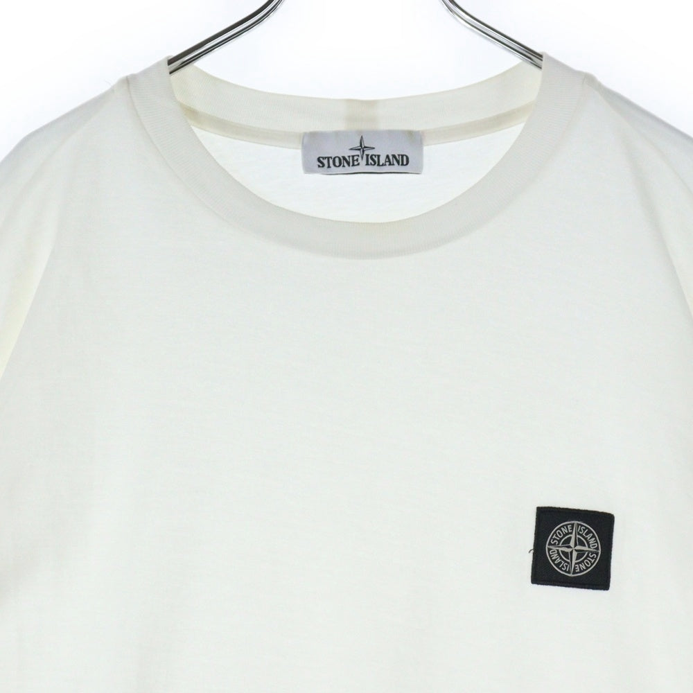 STONE ISLAND(ストーンアイランド) CREW NECK TEE クルーネック半袖Tシャツカットソー ホワイト 701524113
