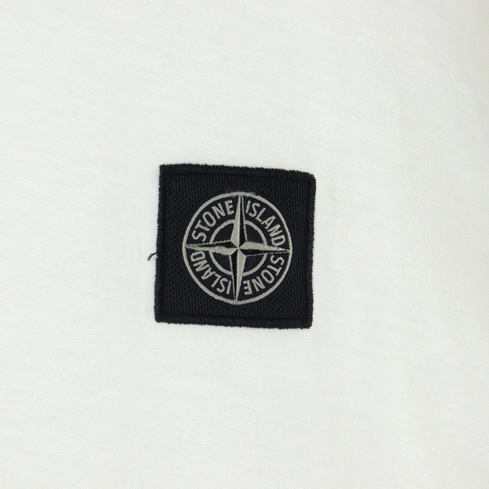 STONE ISLAND(ストーンアイランド) CREW NECK TEE クルーネック半袖Tシャツカットソー ホワイト 701524113