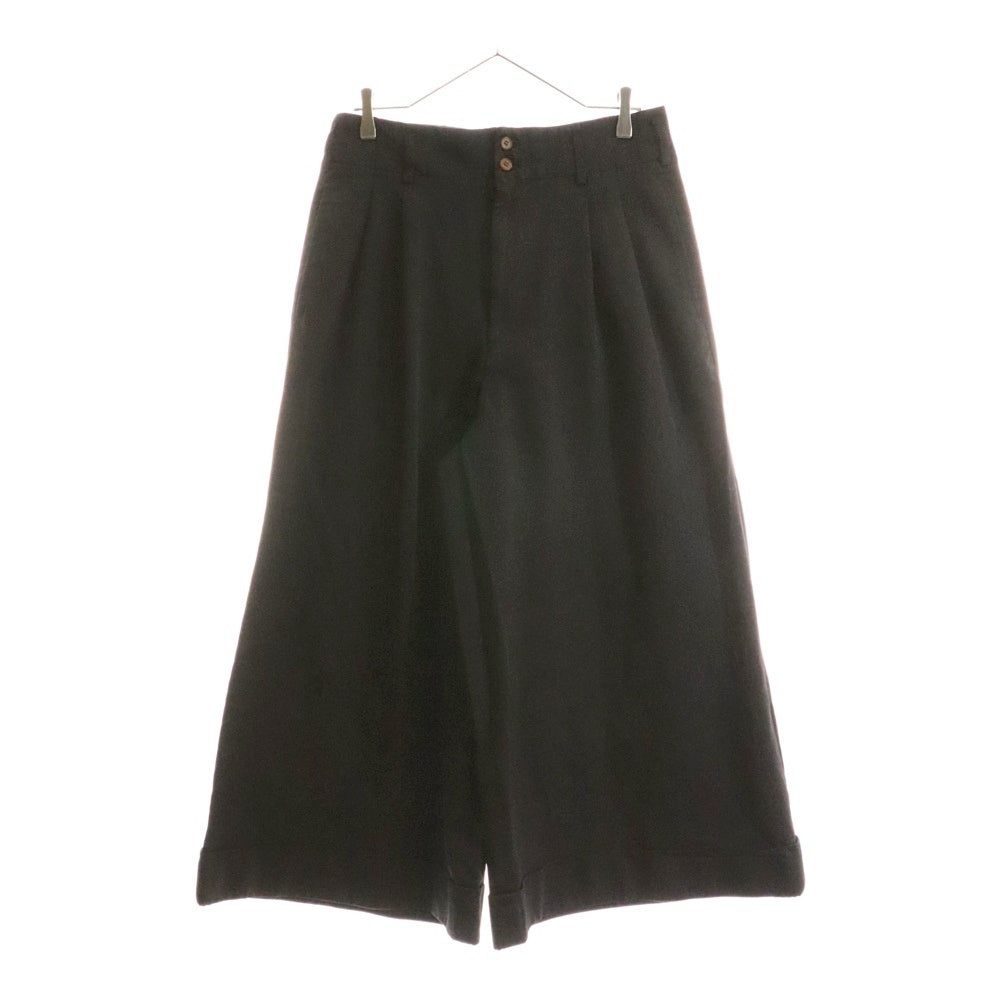 COMME des GARCONS(コムデギャルソン) 16AW ポリエステル ワイドパンツ ブラック レディース GR-P007