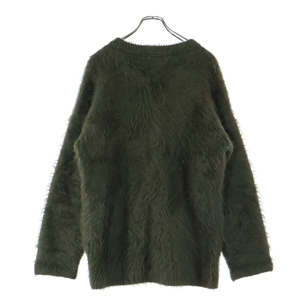 PERVERZE(パーバーズ) Wave Crash Knit Midi Cardigan クラッシュニットカーディガン カーキ レディース 0121030516