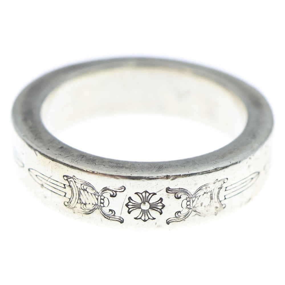 CHROME HEARTS(クロムハーツ) 6mm SPACER DAGGER 6mmスペーサーリング ダガー シルバー BCA335