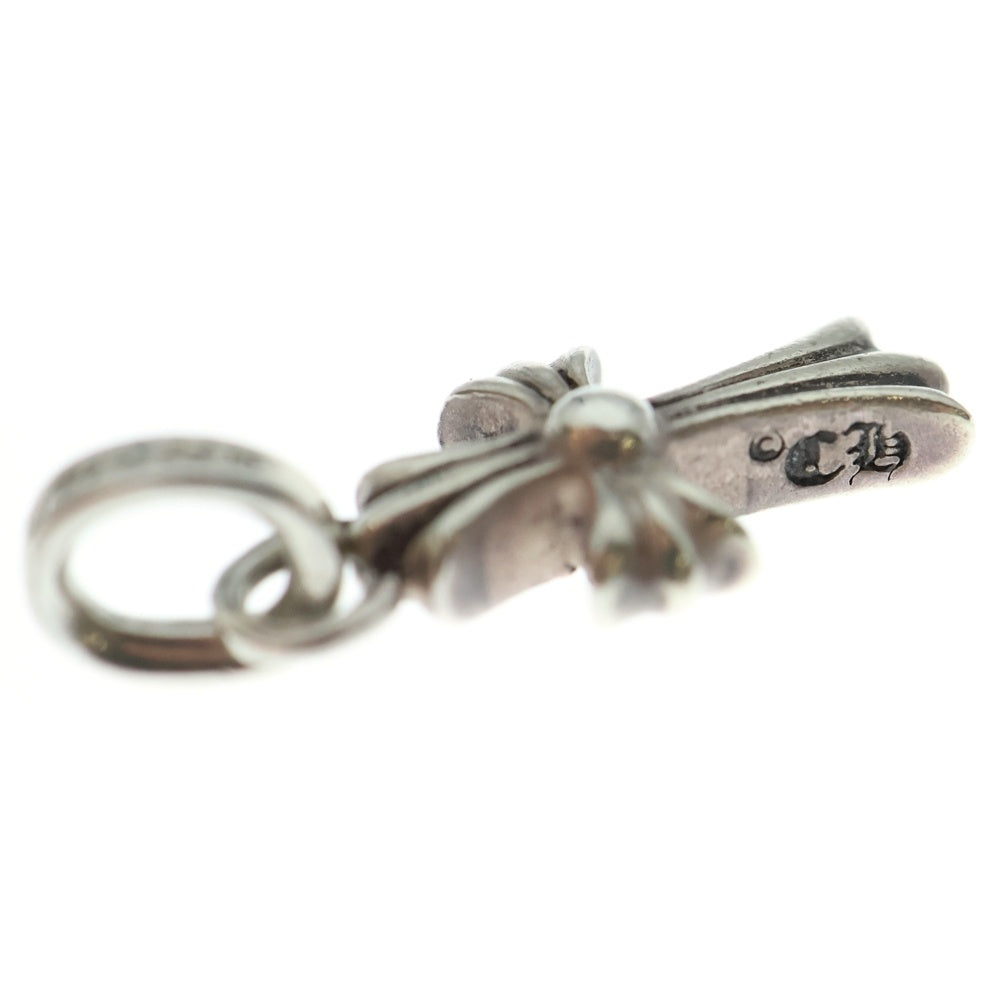 CHROME HEARTS(クロムハーツ) CRS BBYFAT P SAP ベイビーファットクロス PAVEサファイア ペンダントトップ シルバー BCA236