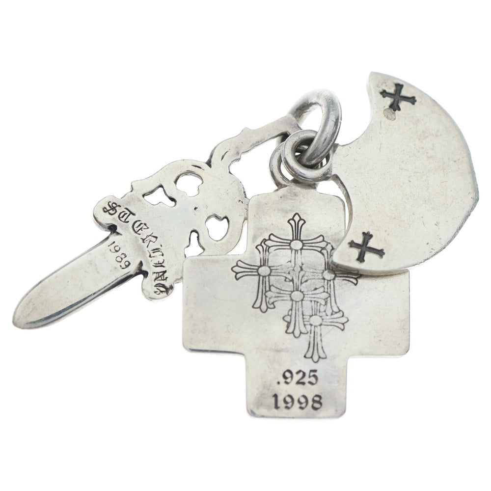 CHROME HEARTS(クロムハーツ) 3TRINKETS 3トリンケッツ ペンダントトップ シルバー BCA202