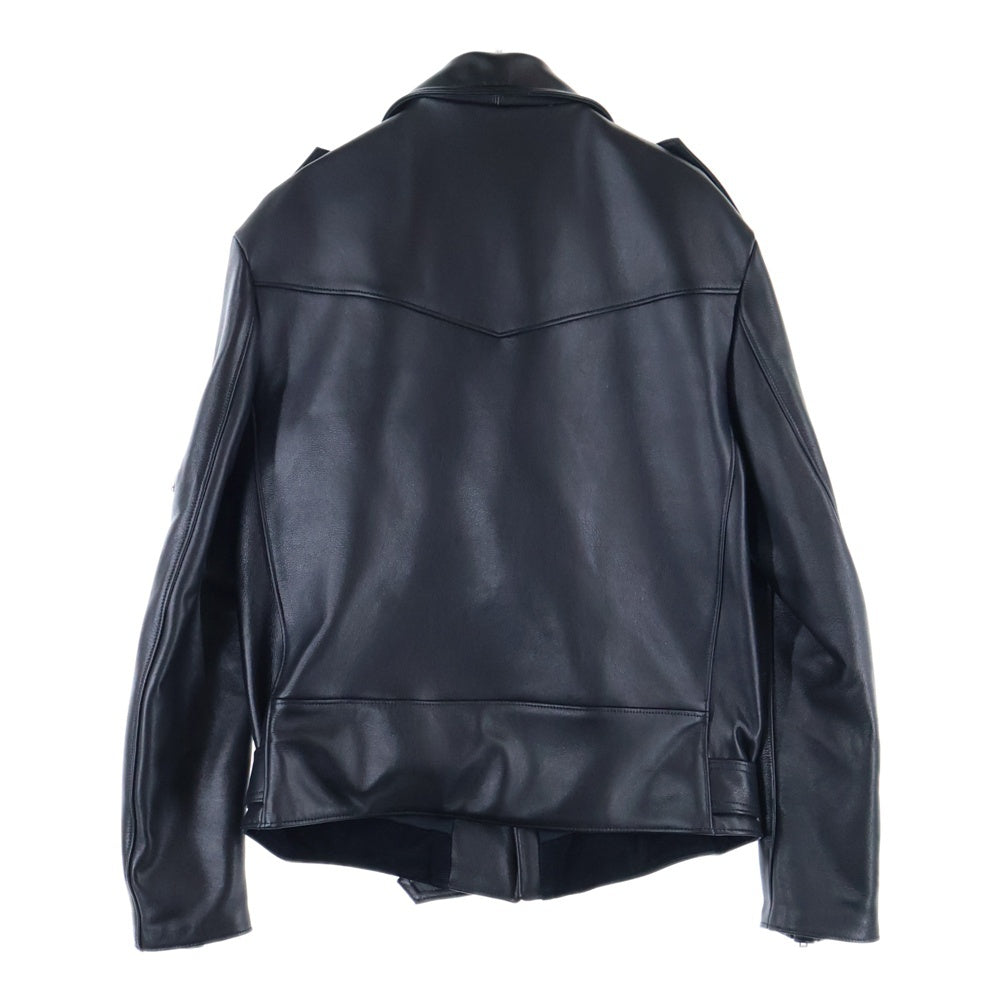 666 LEATHER WEAR(トリプルシックスレザーウェア) 666 LEATHER WEAR LMJ-10TF 666レザーライダースジャケット ブラック