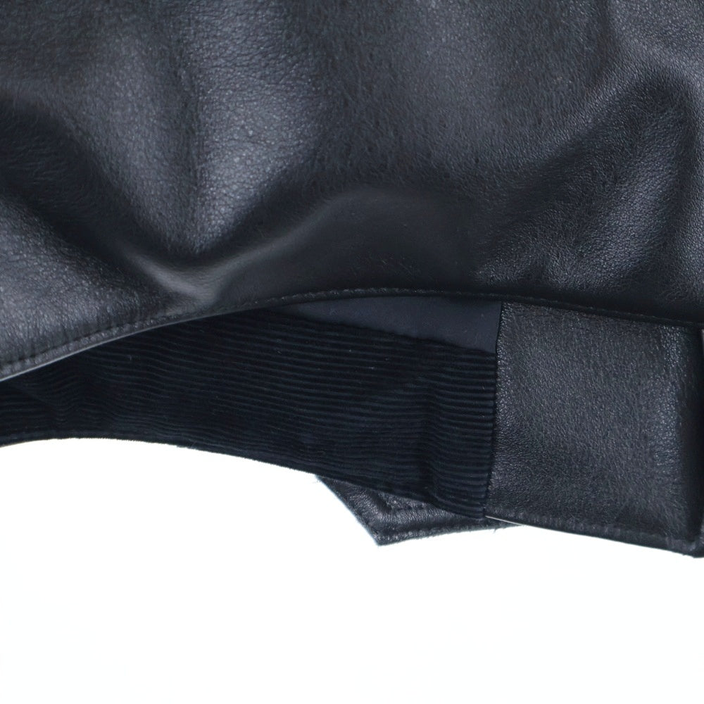 666 LEATHER WEAR(トリプルシックスレザーウェア) 666 LEATHER WEAR LMJ-10TF 666レザーライダースジャケット ブラック