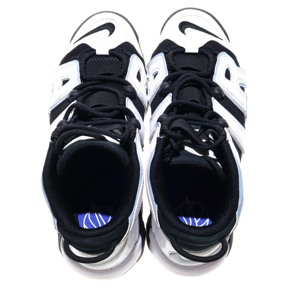 NIKE(ナイキ) AIR MORE UPTEMPO COBALT BLISS DV0819-001 モアアップテンポ コバルトブリス ハイカットスニーカー ブラック/ホワイト US9.5/27.5cm