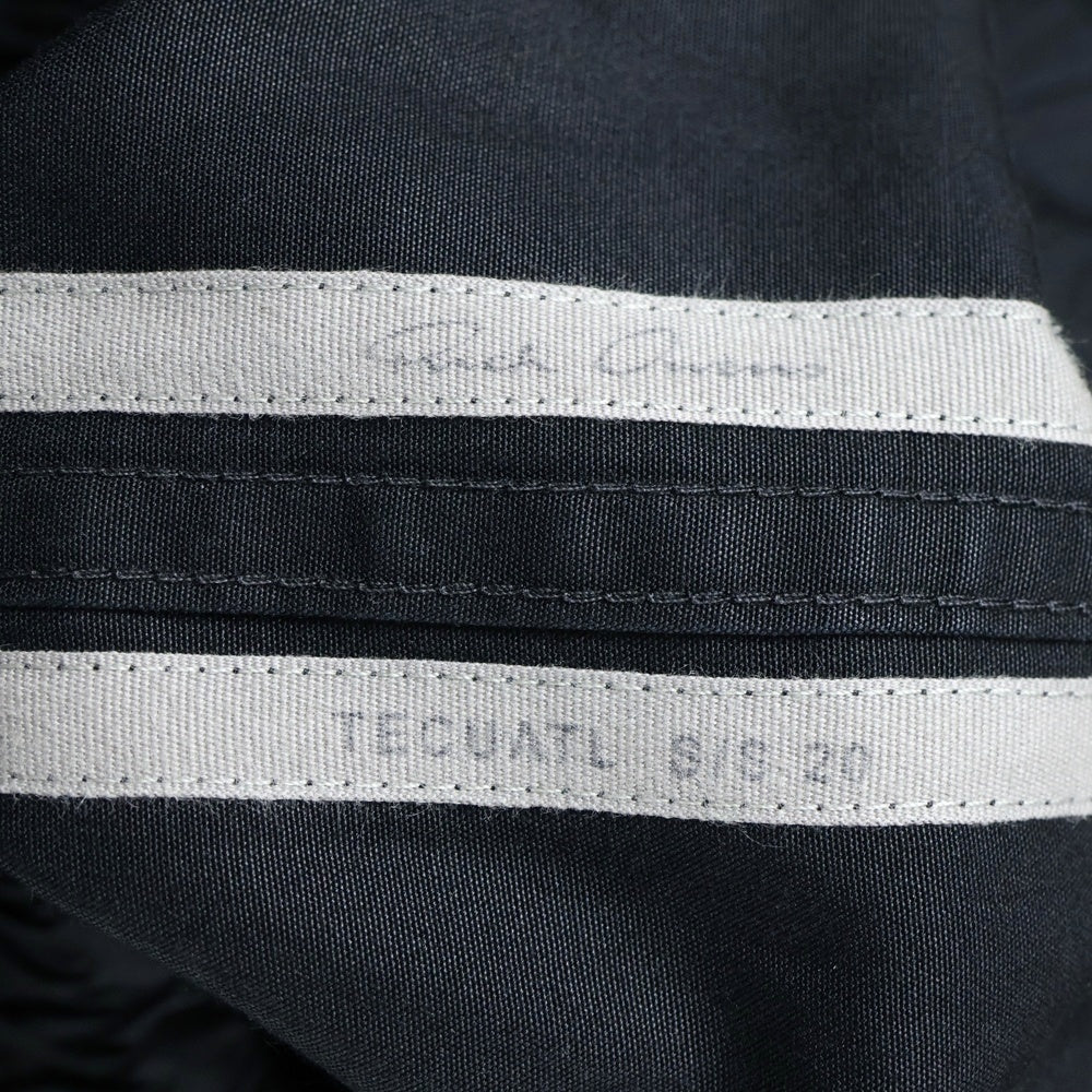 Rick Owens(リックオウエンス) 20SS バウハウスカーゴ ロングパンツ ブラック RU20S7377-TE