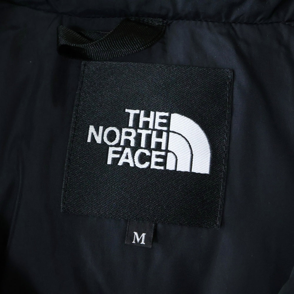 THE NORTH FACE(ザノースフェイス) NOVELTY NUPTSE JACKET ノベルティ ヌプシ ジップアップナイロン ダウンジャケット ブラック/カーキ ND91842