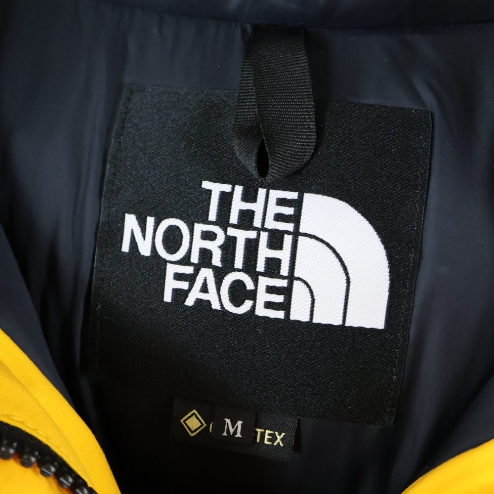 THE NORTH FACE(ザノースフェイス) MOUNTAIN DOWN JACKET GORE-TEX マウンテンダウンジャケット ゴアテックス イエロー/ブラック ND91930