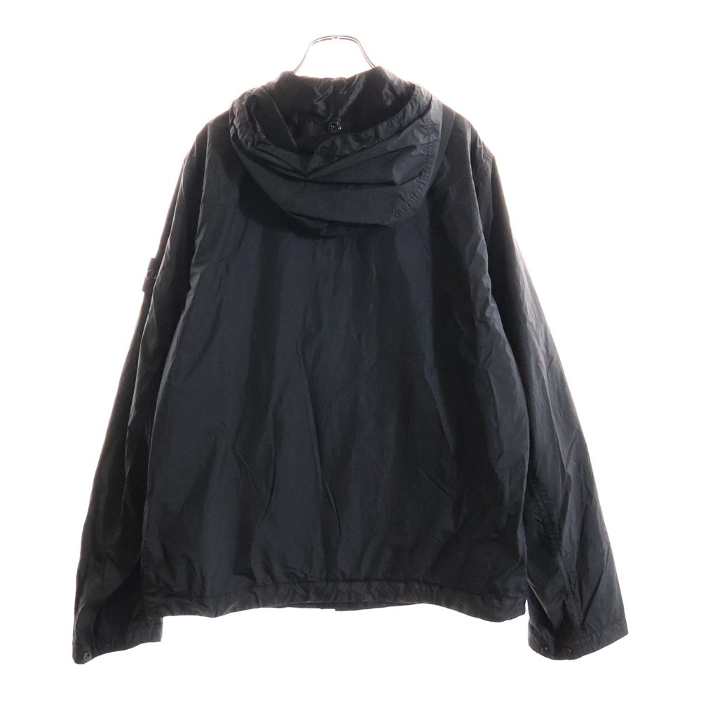 STONE ISLAND(ストーンアイランド) 25SS CRINKLE REPS R-NY クリンクル レップ ナイロンジャケット ブラック K1S154100092 S0A23