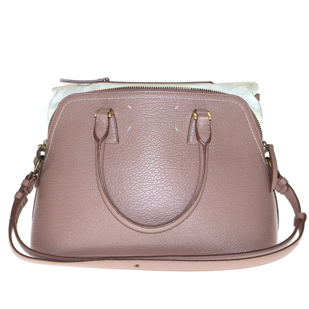 Maison Margiela 11(メゾンマルジェラ11) 5AC ミディアム 2WAY ハンド ショルダー バッグ レディース ピンク S56WD0019 SY0164