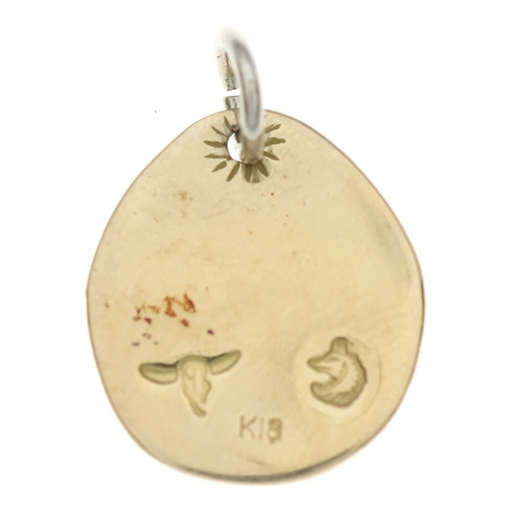 TADY & KING(タディアンドキング) K18 イーグル金メタルM ペンダント ネックレストップ ゴールド