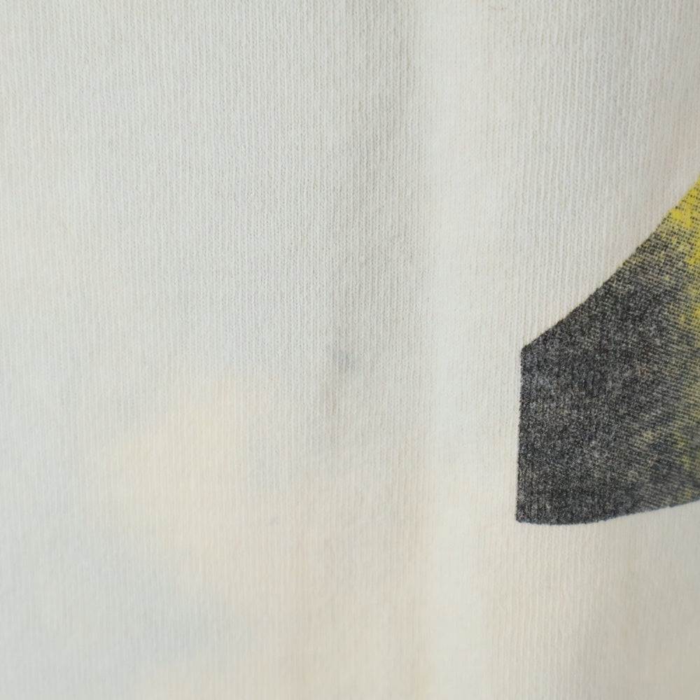 RIVINGTON roi Rebis(リヴィントンロイレビス ) 25SS CRITICAL PROXIMITY TEE クリティカル プロクシミティ 両面プリント 半袖カットソー ホワイト