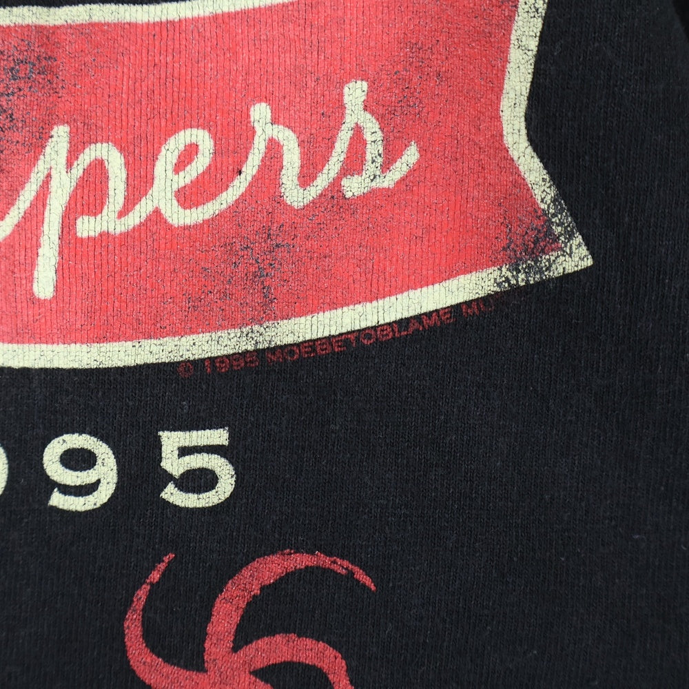 VINTAGE(ヴィンテージ) 90s Red Hot Chili Peppers ONE HOT MINUTE 1995 レッドホットチリペッパーズ ワンホットミニット ツアーTシャツ 半袖カットソー ブラック
