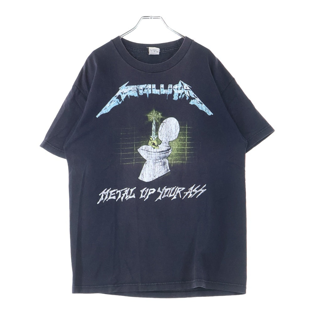VINTAGE(ヴィンテージ) 00S VINTAGE METALLICA METAL UP YOUR ASS TEE ヴィンテージ メタリカ メタル アップ ユア アス 両面プリント クルーネック 半袖Tシャツ カットソー ブラック