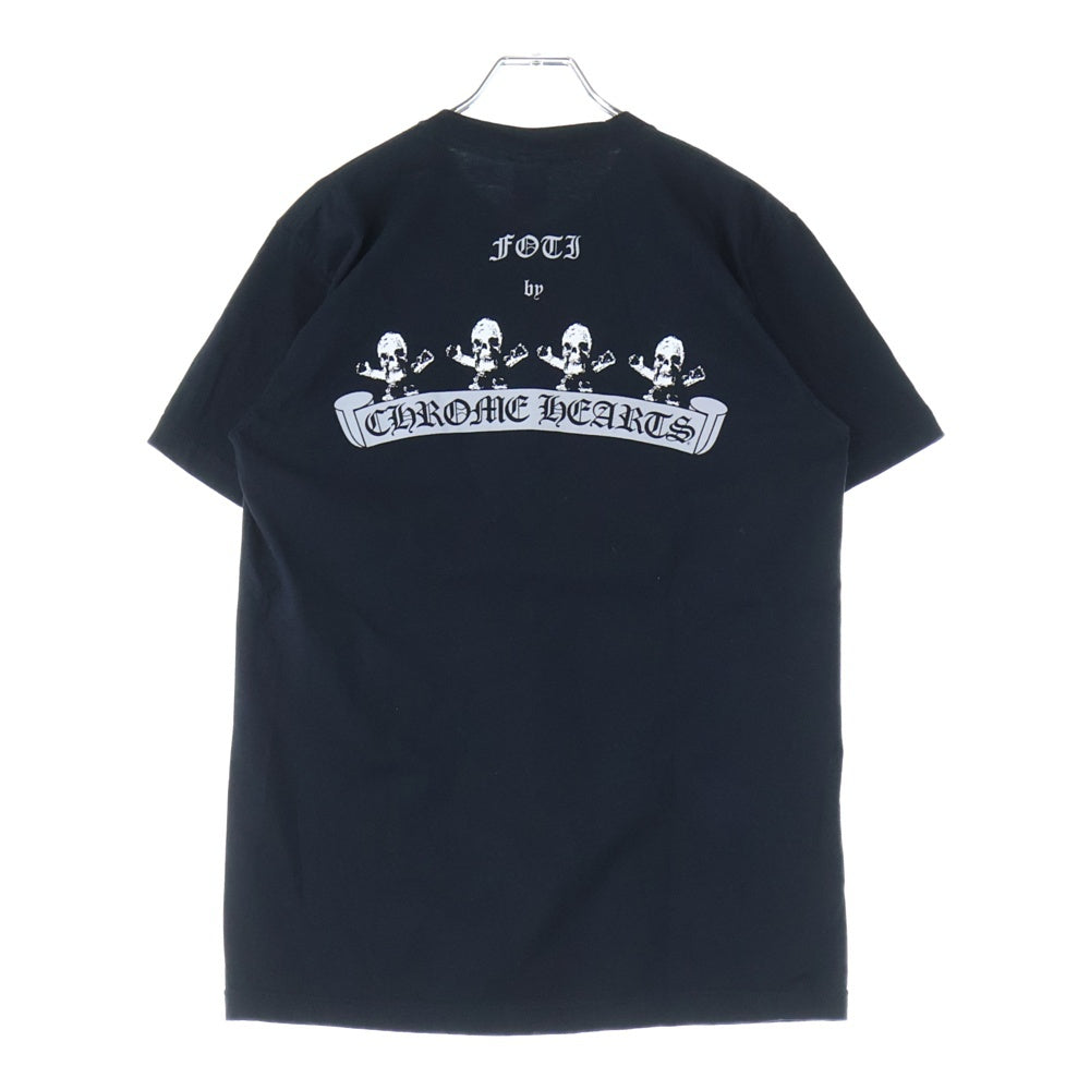 CHROME HEARTS(クロムハーツ) FOTI S/S TEE フォティ プリント 半袖Tシャツ ブラック