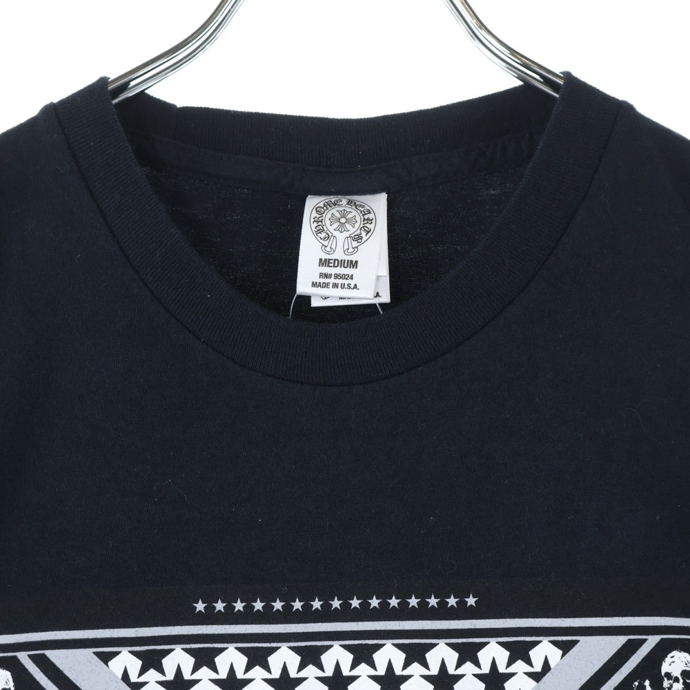 CHROME HEARTS(クロムハーツ) FOTI S/S TEE フォティ プリント 半袖Tシャツ ブラック
