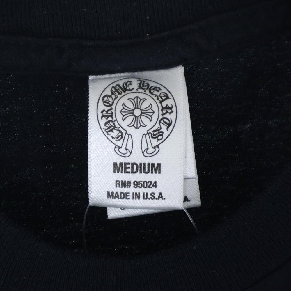 CHROME HEARTS(クロムハーツ) FOTI S/S TEE フォティ プリント 半袖Tシャツ ブラック