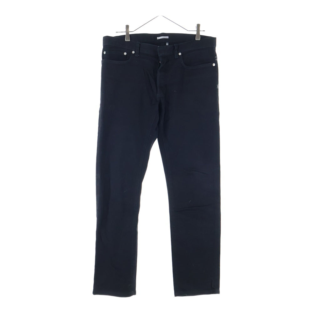 Dior HOMME(ディオールオム) SLIM17.5 アトリエライン デニム テーパードパンツ ブラック 863DS26A4209