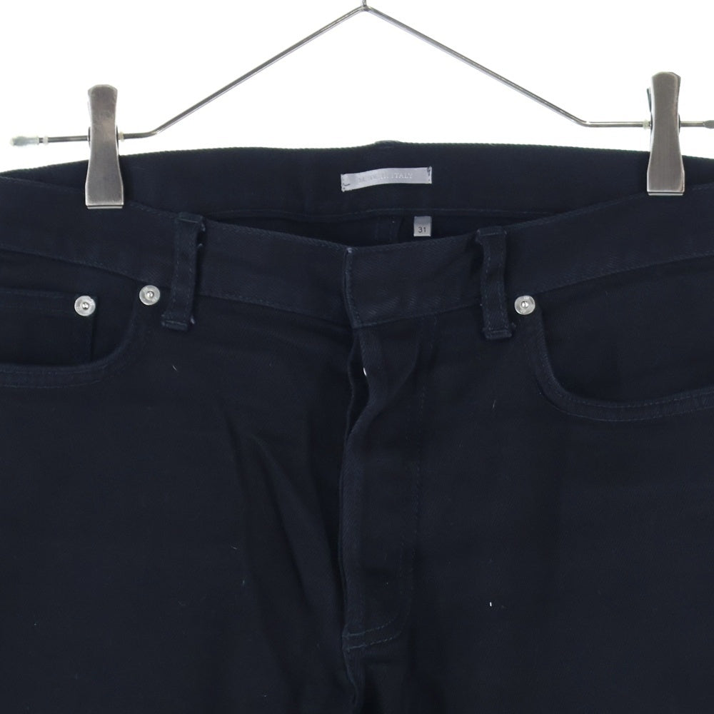 Dior HOMME(ディオールオム) SLIM17.5 アトリエライン デニム テーパードパンツ ブラック 863DS26A4209