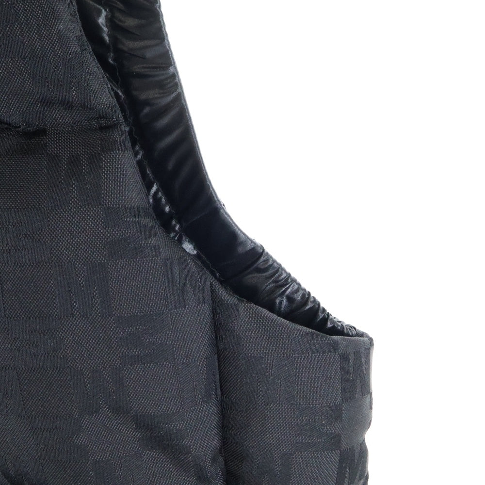 MONCLER(モンクレール) 22AW KITA GILET VEST 総柄 ダウンベスト ブラック H20911A00208 596CD