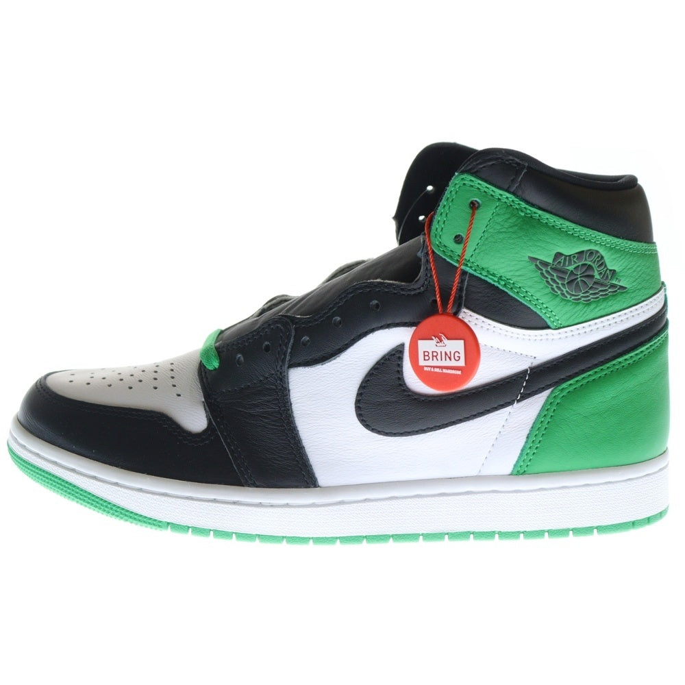 NIKE(ナイキ) AIR JORDAN 1 RETRO HIGH OG LUCKY GREEN DZ5485-031 エアジョーダン レトロ ラッキーグリーン ハイカットスニーカー グリーン/ホワイト US10/28cm
